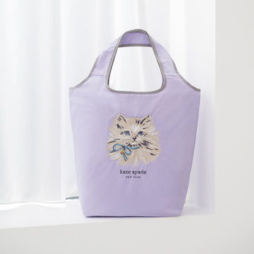 刺繍エコバッグ　ゴージャスキャット