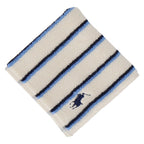 ミニタオル スマートストライプ ポロポニー　アイボリー