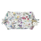 シェル型フリルポーチ WildFlowers　アイボリー