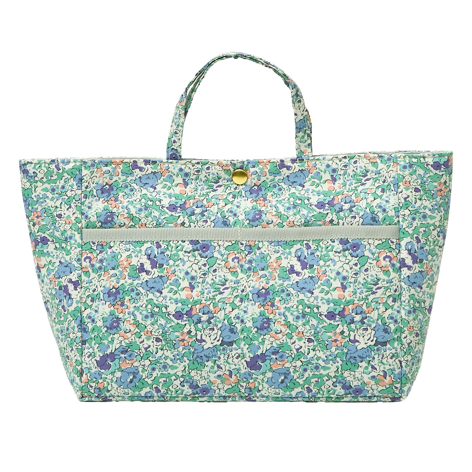 リバティプリント バッグインバッグ Claire-Aude　 スカイブルー