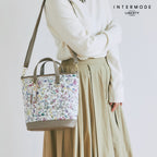 タッセル付きキルティングショルダーバッグ WildFlowers　アイボリー