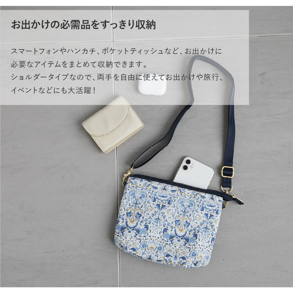 ミニショルダーバッグ　カーキ