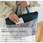 2wayショルダーバッグ　ネイビーブルー