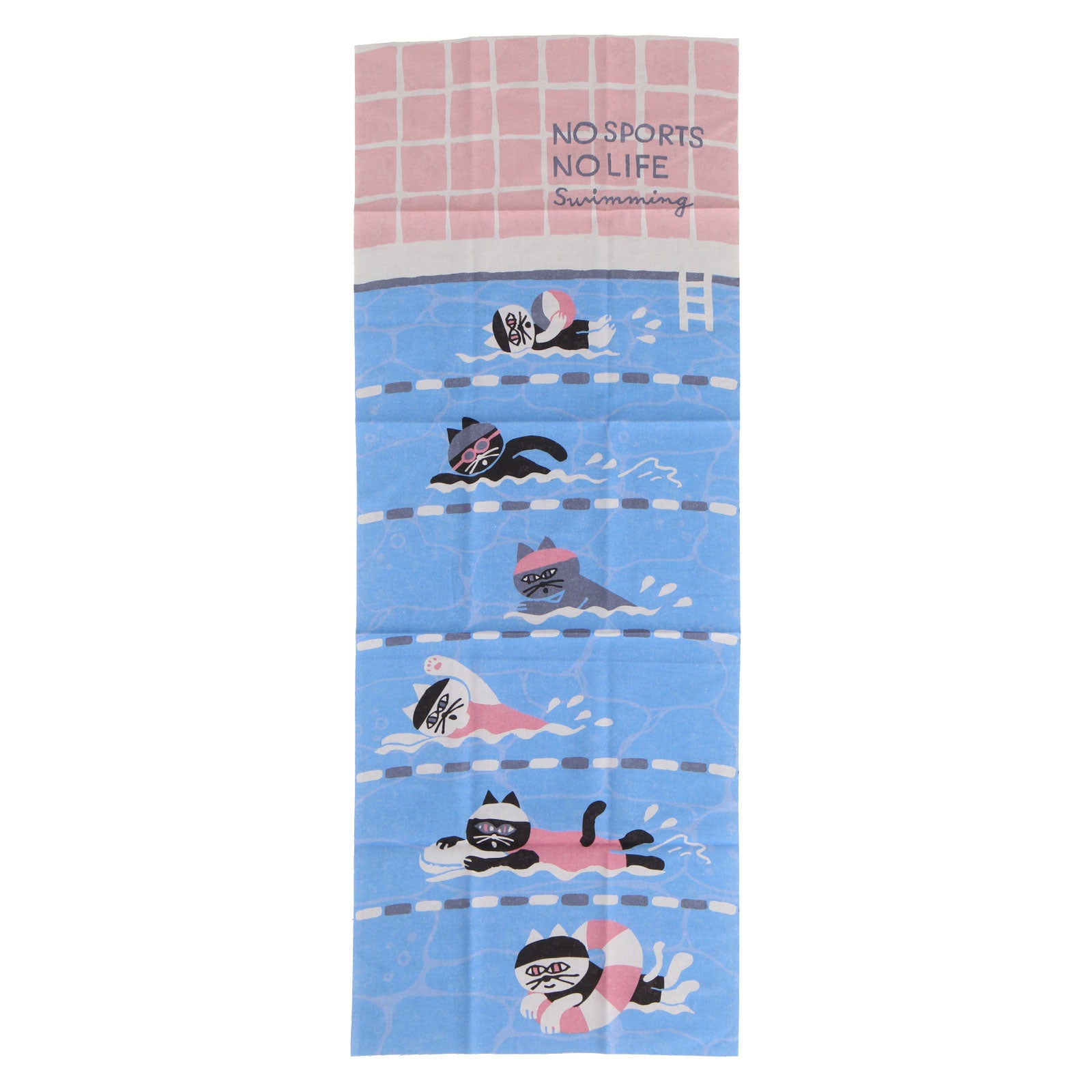 水泳　手ぬぐい