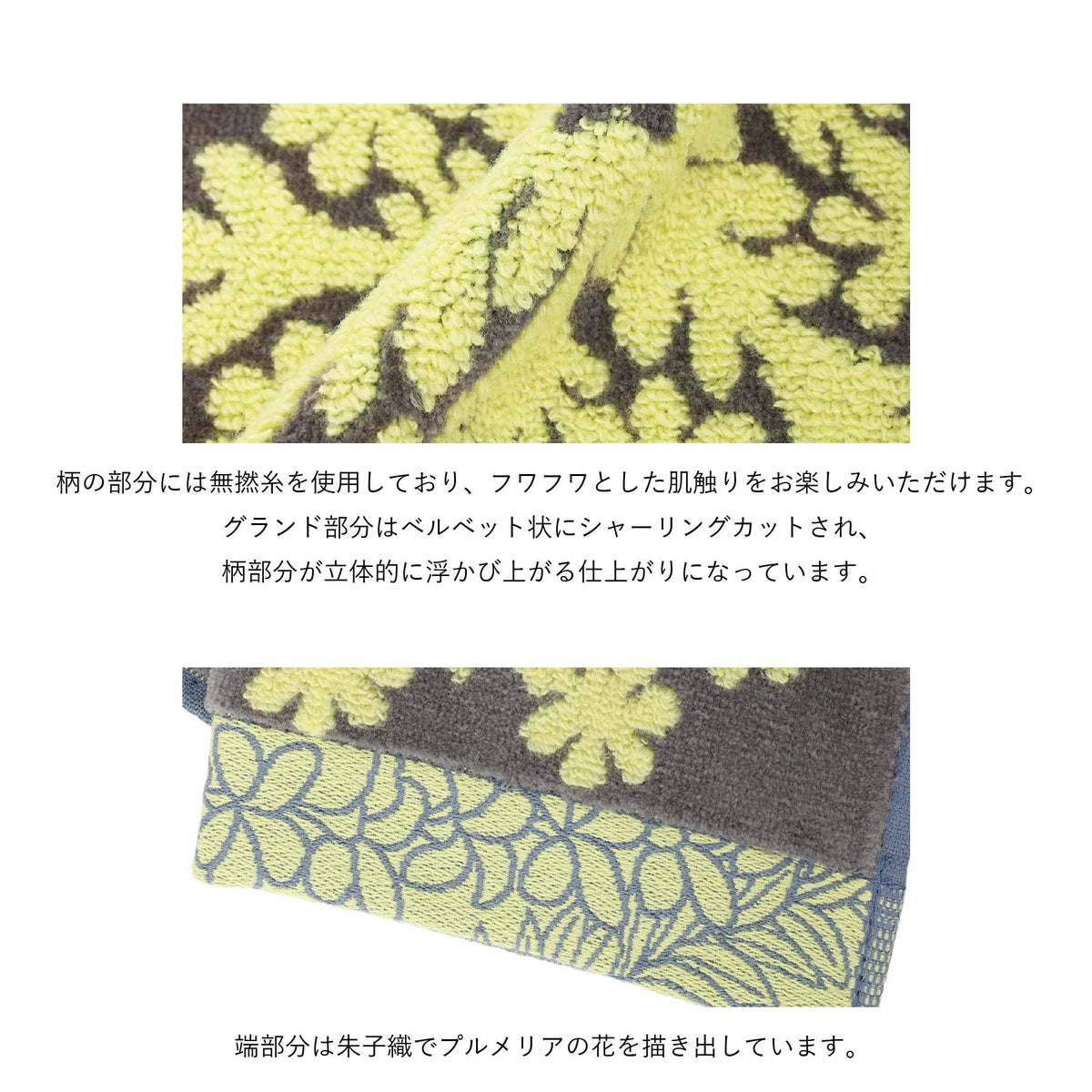 ミニタオル オルオルシリーズ　ティアレグレー