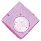 ミニタオルハンカチ ぷっくりアップリケ　プリン