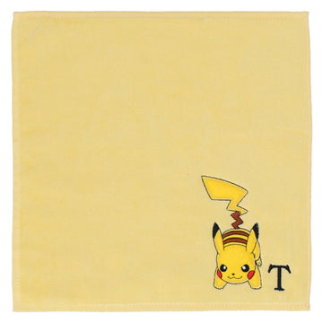 タオルハンカチ　イニシャルT
