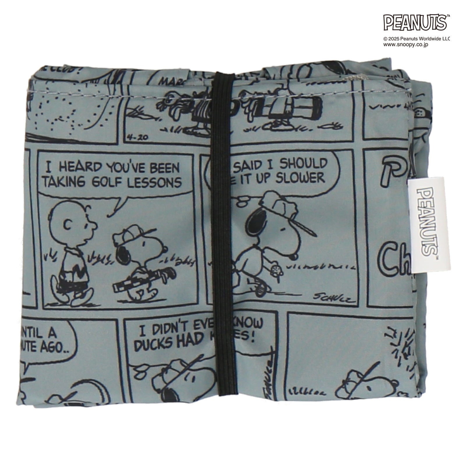 折りたたみトートバッグ　スヌーピー コミック