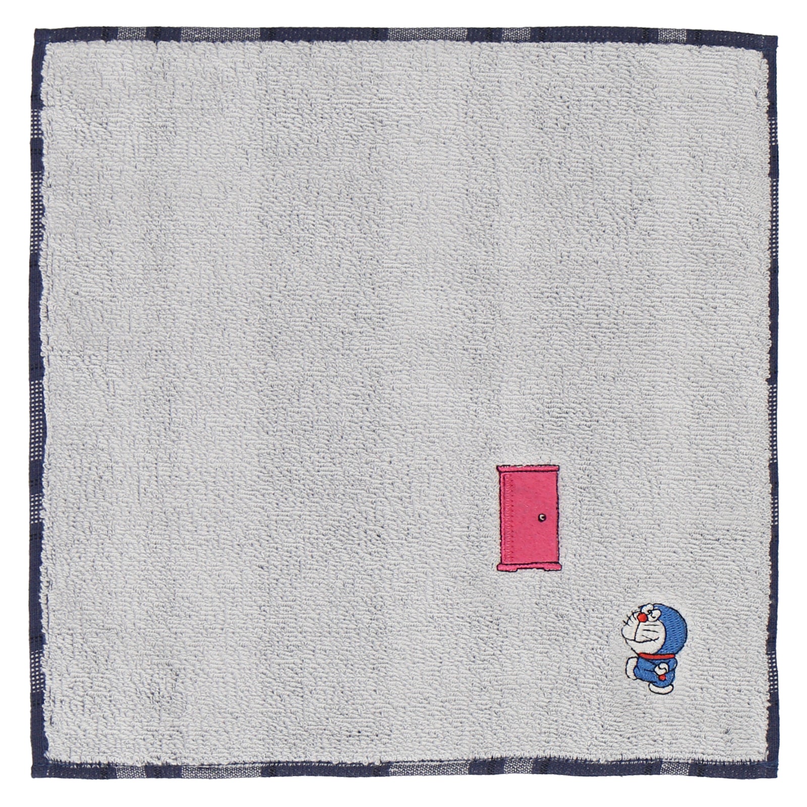 タオルハンカチ どこでもドア のび太くん　ホワイト