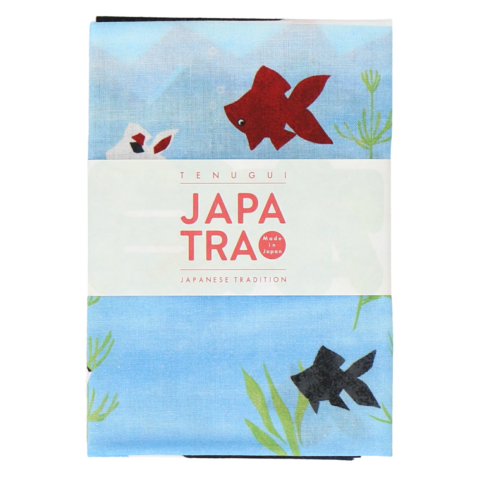 手ぬぐい　金魚