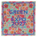 GREEN×EXPO 2027 トゥンクトゥンク ハンカチ　アイボリー