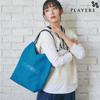 エアメッシュ リバーシブルトート #912e　ブルー