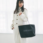 エアメッシュ リバーシブルトート Ｍ #912a 　ブラック