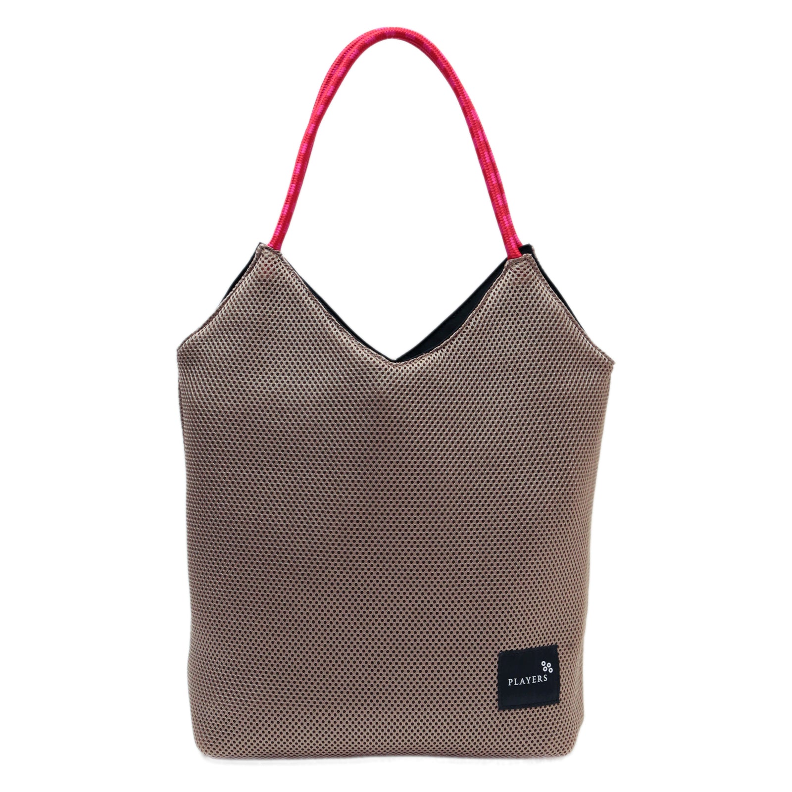 エアメッシュリバーシブルトート 　ブラック