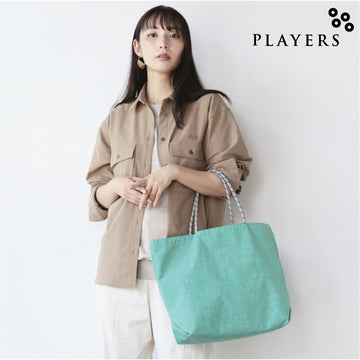エアメッシュリバーシブルトートM 　ミント