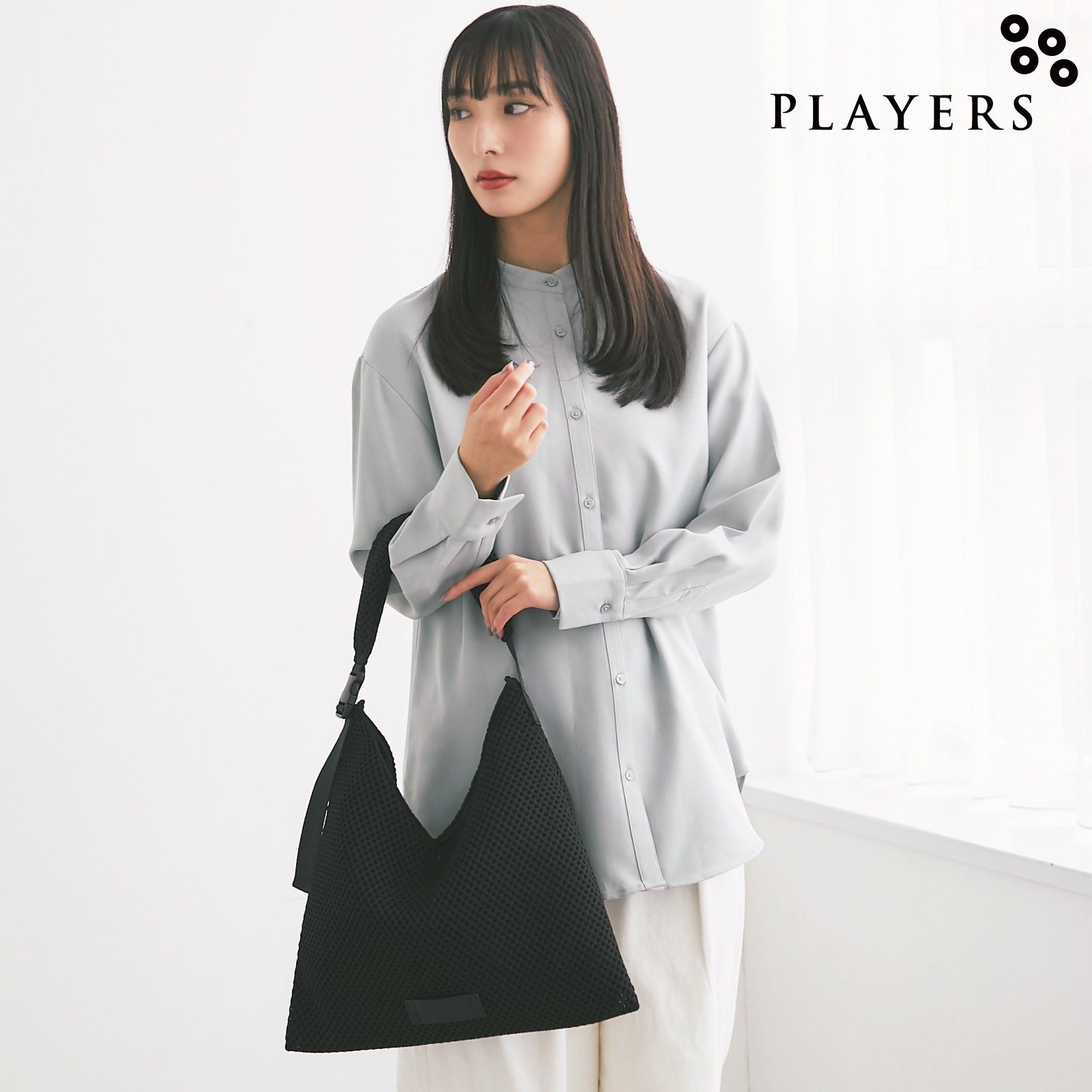 エアメッシュトライアングルショルダ－ #912a 　ブラック