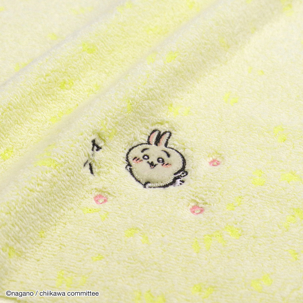 ミニタオル 草むら 　イエロー